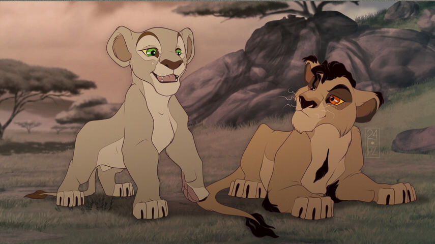 (Non-canon) Mheetu and Mbali.