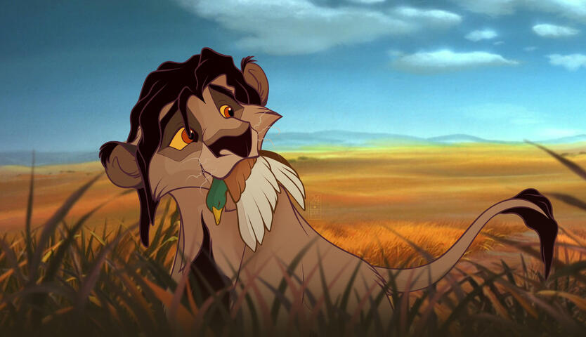 As a young adult, Mbali learns to hunt for himself.