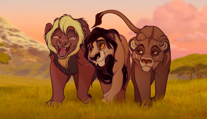 Mbali and his new pride with Okoro and Vashti