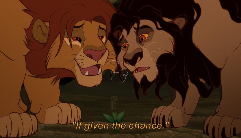 Simba begins to open up to Mbali.